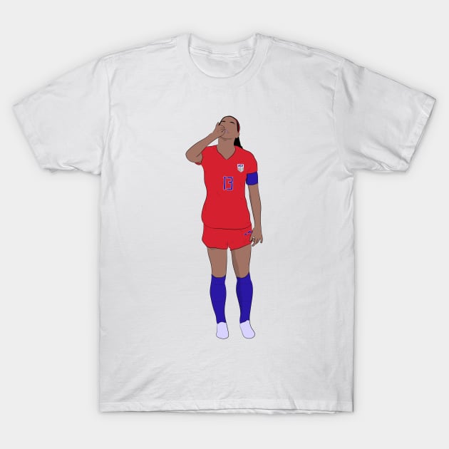 Alex Morgan T-Shirt by SickSticksCo